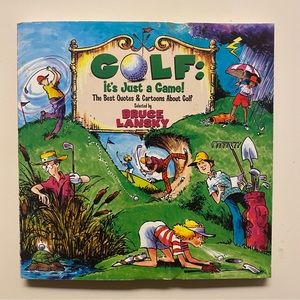 🟣 {5/$10} ⛳️ “Golf: It’s Just A Game! The Best Quotes & Cartoons About Golf”